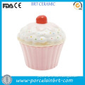Lovely pink small ceramic Cake Cup wholesale